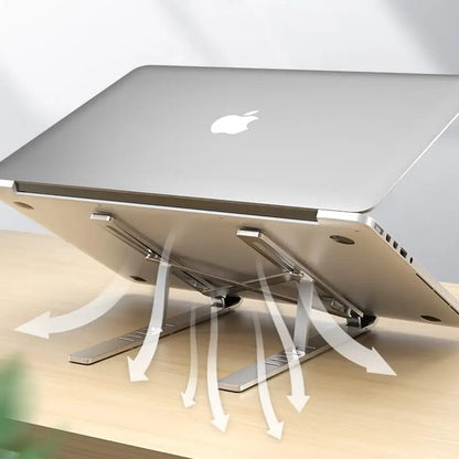 X Style Adjustable Aluminum Laptop Riser Home Essentials-8