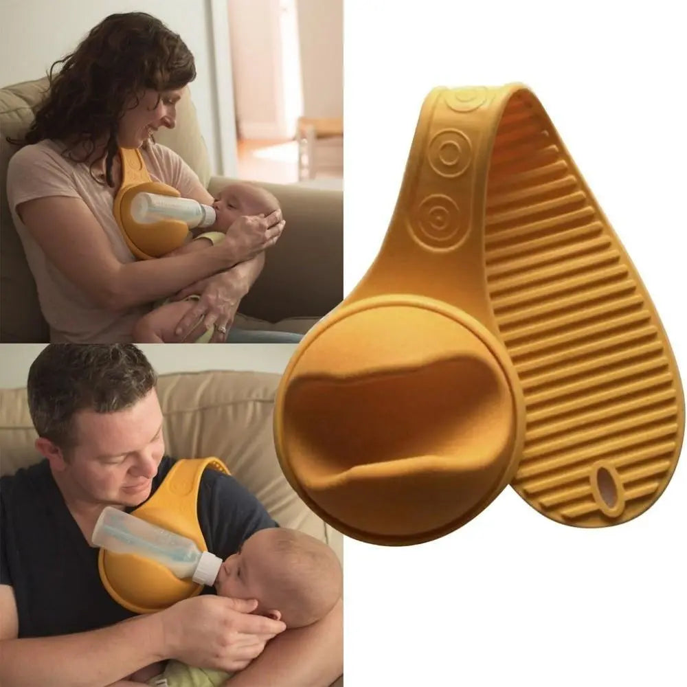 Baby Hand Free Bottle Holder Baby Essentials-7