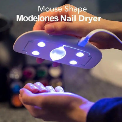 Mini Portable LED UV Nail Dryer Health & Beauty-8