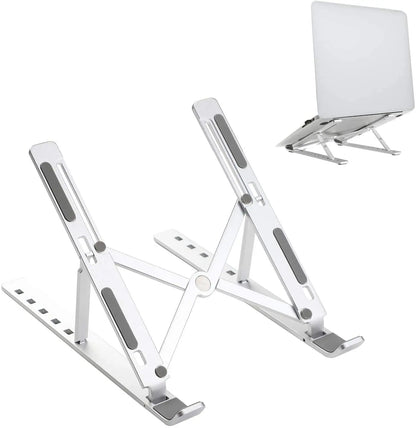 X Style Adjustable Aluminum Laptop Riser Home Essentials-8