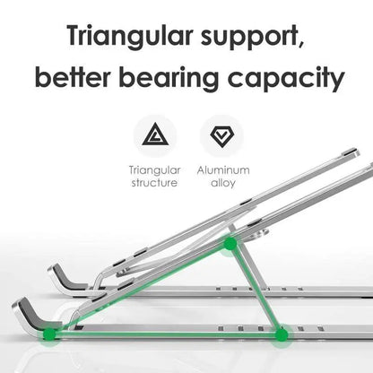 X Style Adjustable Aluminum Laptop Riser Home Essentials-8